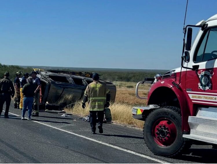 UN MUERTO Y TRES HOSPITALIZADOS Fatal accidente vial en norte de Webb