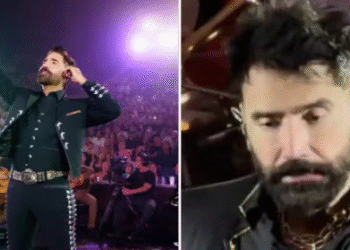 Alejandro Fernández captado en mal estado