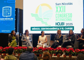 CARMEN LILIA CANTUROSAS POSICIONA A NUEVO LAREDO COMO REFERENTE GLOBAL DE SUSTENTABILIDAD EN CONGRESO INTERNACIONAL DE ICLEI 2025