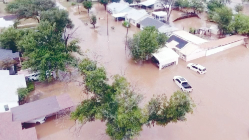 Texas espera un diluvio
