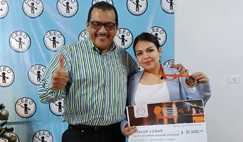 Destaca neolaredense en oratoria nacional