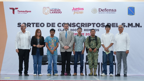 REALIZAN SORTEO DE CONSCRIPTOS DEL SERVICIO MILITAR NACIONAL CLASE 2007 Y REMISOS EN NUEVO LAREDO