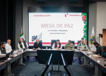 MESA DE PAZ Brinda Tamaulipas paso seguro a los paisanos