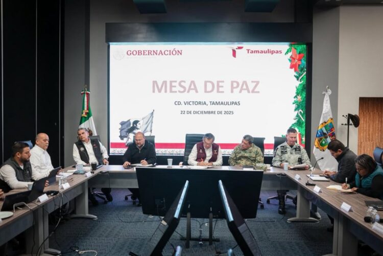 MESA DE PAZ Brinda Tamaulipas paso seguro a los paisanos