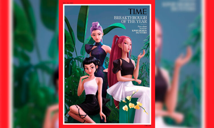 SEGÚN LA REVISTA TIME Huntrix es el ‘Grupo Revelación del Año’