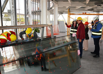 SUPERVISA ALCALDESA CARMEN LILIA CANTUROSAS AVANCES DEL MUSEO DE CIENCIA Y TECNOLOGÍA, PROYECTO ÚNICO EN LA REGIÓN.