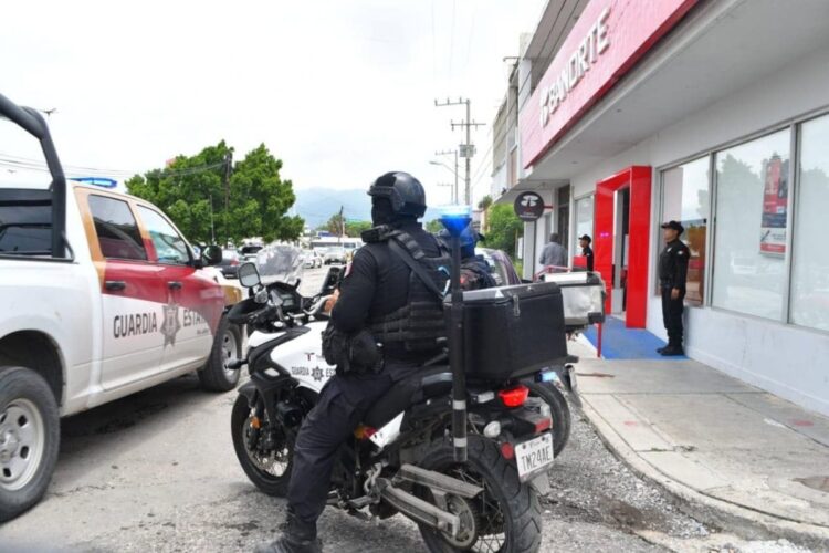 SEGURIDAD Mantendrán vigilancia en cajeros elementos de la Guardia Estatal
