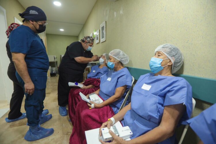 EN TAMAULIPAS Llevan bienestar visual al sur