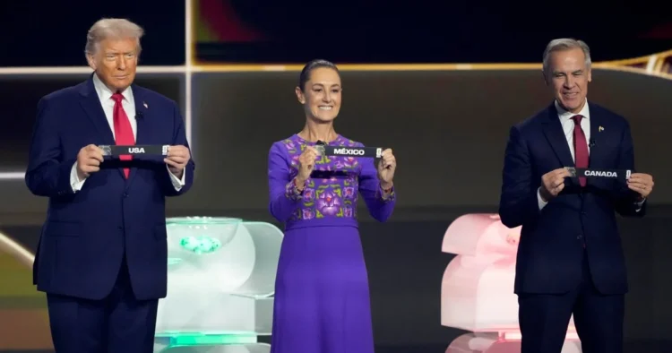 SHEINBAUM-TRUMP-CARNEY Hablan de fútbol; T-MEC no lo tocan