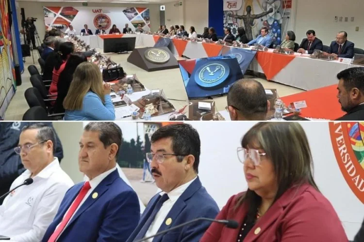 Evalúa rector avances de la UAT al cierre del ciclo escolar