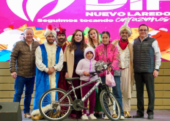 ANUNCIA ALCALDESA CARMEN LILIA CANTUROSAS TRADICIONAL FESTIVAL DEL DÍA DE REYES EN EL POLYFORUM LA FE; HABRÁ SHOWS Y RIFA DE REGALOS 