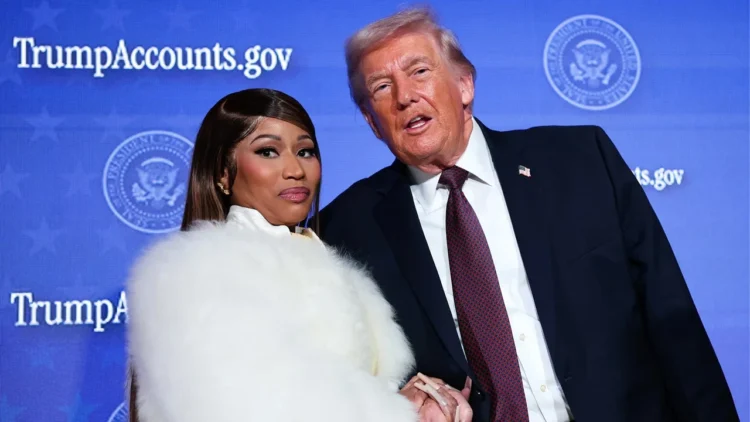 NICKI MINAJ MUESTRA SU APOYO A DONALD TRUMP EN ACTO PÚBLICO “Soy probablemente la fan número uno”