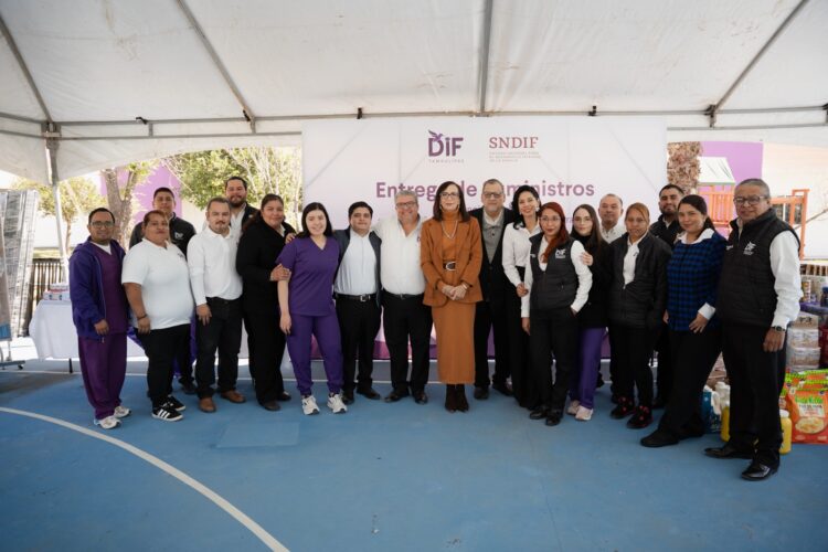 SISTEMA DIF TAMAULIPAS Entregan equipo a centros de atención a familias migrantes