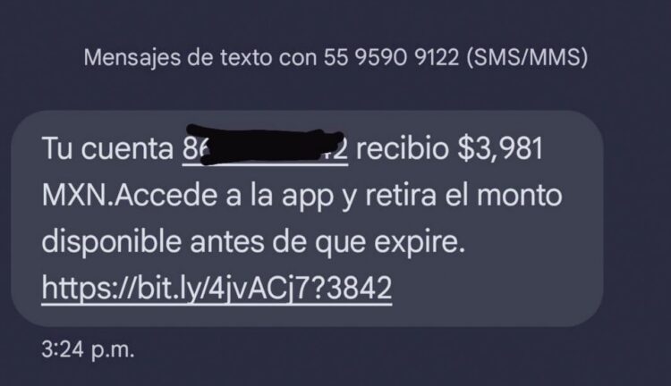 POR MENSAJES DE TEXTO Alertan por nuevo tipo de fraude