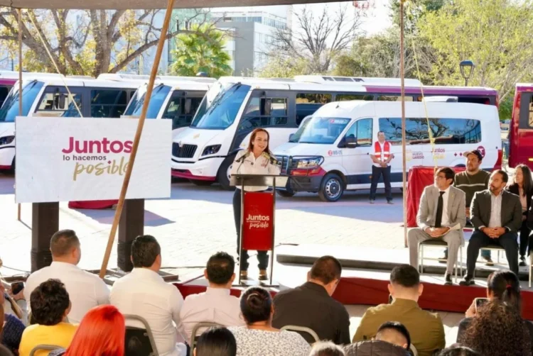 TRANSPORTE PÚBLICO Ponen en circulación 12 nuevas unidades