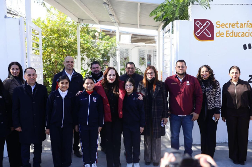 GOBIERNO DE NUEVO LAREDO FORTALECE LA INFRAESTRUCTURA EDUCATIVA EN LA COLONIA NUEVA ERA