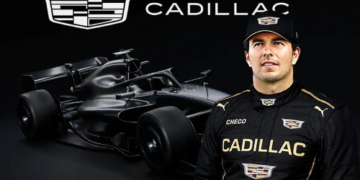 ‘Checo’ Pérez sorprende a bordo de su Cadillac