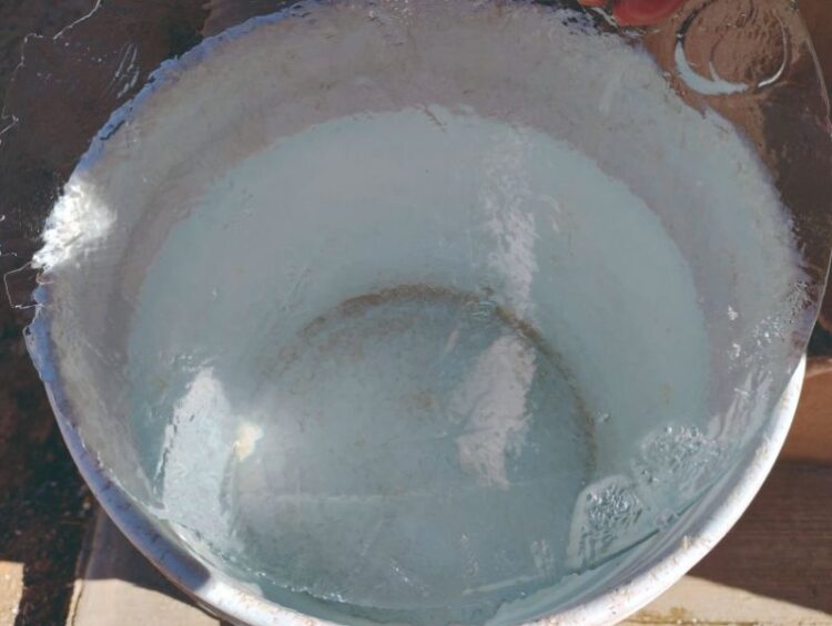 FRENTE FRÍO Baja termómetro los -5 grados