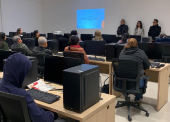 CON CASA LLENA INICIAN CURSOS DE COMPUTACIÓN EN LA INFOTECA