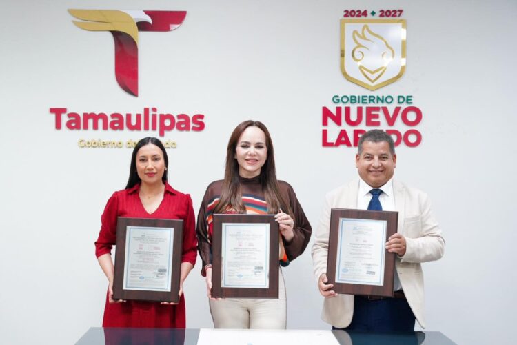 SE CONSOLIDA LIDERAZGO Obtiene Nuevo Laredo triple certificación