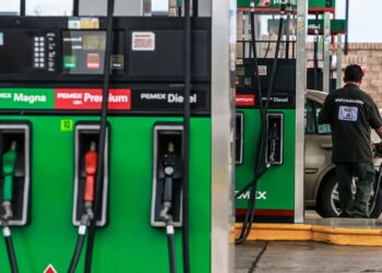 Suben precios de diesel y gasolina