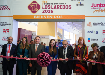 NUEVO LAREDO SE POSICIONA COMO EJE BINACIONAL DEL COMERCIO EXTERIOR EN MÉXICO CON 1ERA CUMBRE LOGÍSTICA LOS LAREDOS 2026