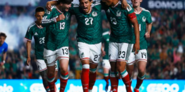 México golea