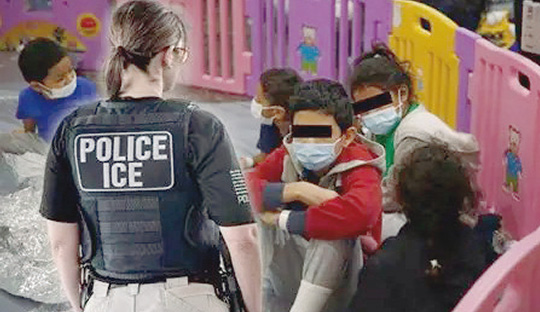 “Caza” el ICE 170 ñinos y bebés al día