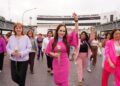 Conmemoran Día de la Mujer con caminata