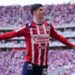 EN CONTUNDENTE TRIUNFO DE CHIVAS SOBRE SANTOS Hormiga González se luce con doblete