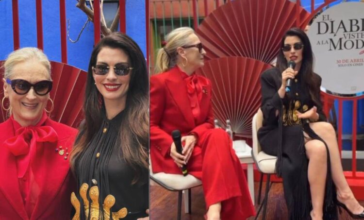 Anne Hathaway y Meryl Streep Llegan a México