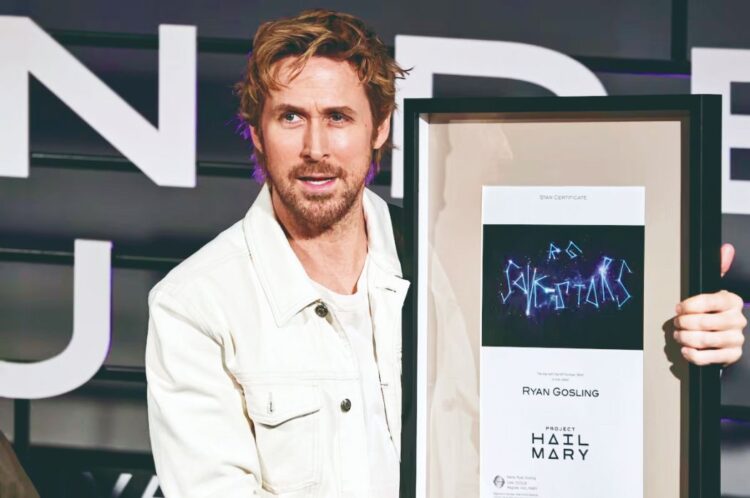 CONFIESA QUE PASÓ POR UNA “CRISIS EXISTENCIAL” Ryan Gosling presenta “Proyecto fin del mundo”