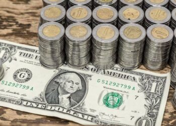 POR LA GUERRA Dólar “despluma” al peso mexicano