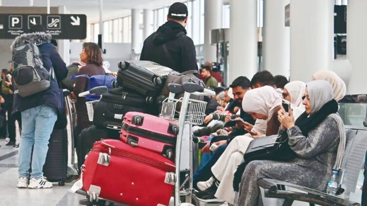 ORIENTE MEDIO Atrapa la guerra a miles de viajeros