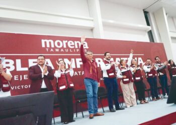 Morena Tamaulipas y Américo cierran filas ante Estructura