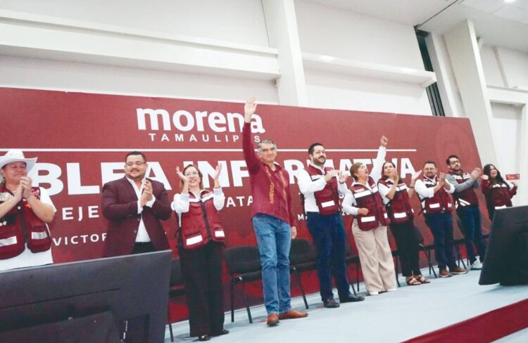 Morena Tamaulipas y Américo cierran filas ante Estructura