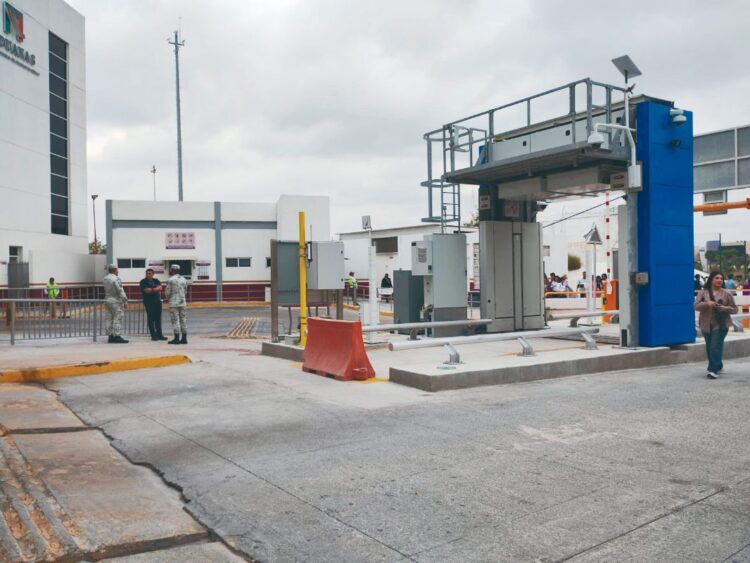 CRUCES FRONTERIZOS Inicia operación arcos de rayos Gama en Puente II