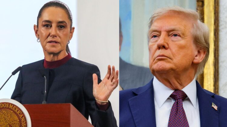 Mensajes entre Sheinbaum y Trump reviven tensión