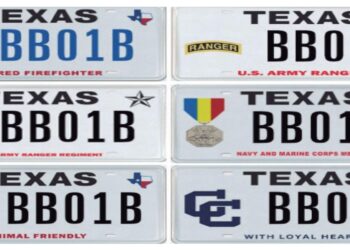 DEPARTAMENTO DE VEHÍCULOS Muestran nuevos diseños de placas