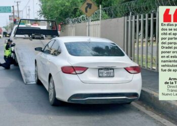 EN MAQUILAS ‘Cazan’ carros mal parqueados