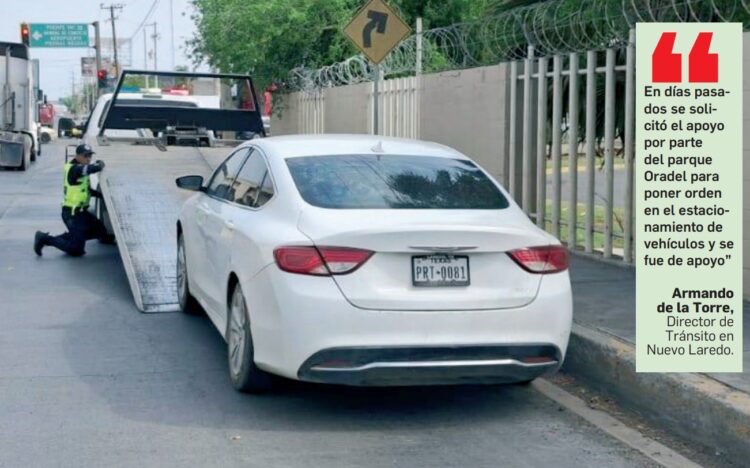 EN MAQUILAS ‘Cazan’ carros mal parqueados