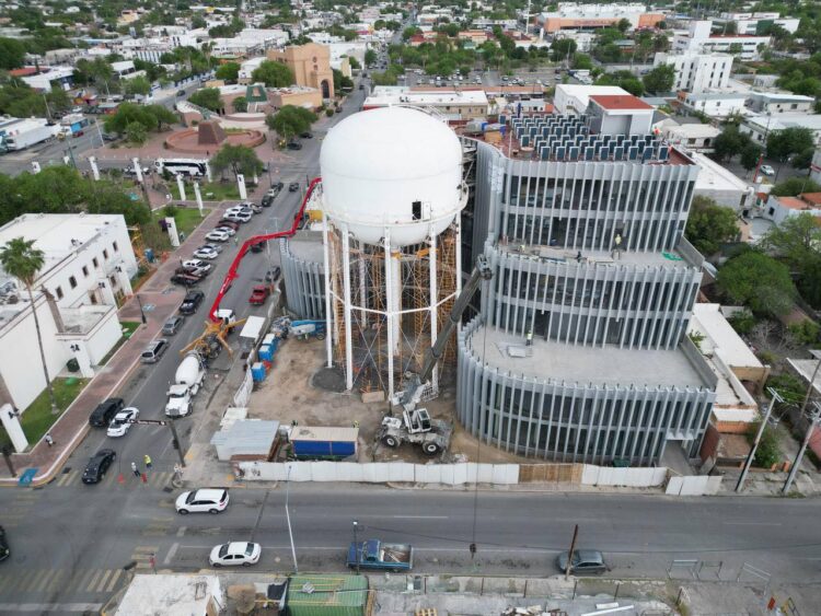 Avanza obra de planetario “El tanque”
