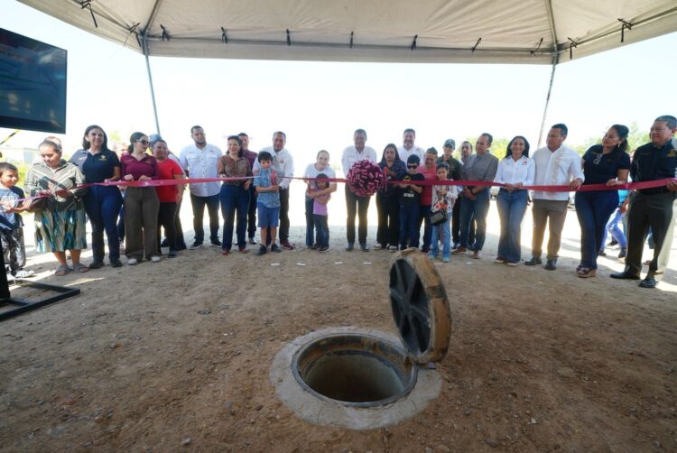 GIRA DE TRABAJO Entrega alcaldesa obras de infraestructura hidráulica