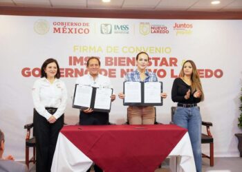 FIRMA DE CONVENIO Ampliará cobertura de salud IMSS-Bienestar