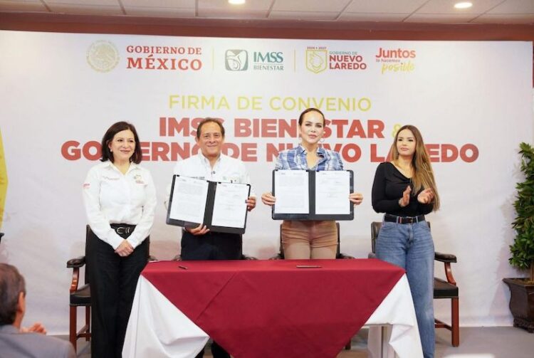 FIRMA DE CONVENIO Ampliará cobertura de salud IMSS-Bienestar