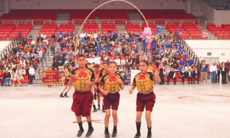 Realizan concurso estatal de rondas y salto de cuerda
