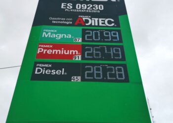 EN NUEVO LAREDO Baja precio del diésel