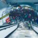 EN LA LÍNEA 3 DEL METRO Reportan caída masiva de escaleras eléctricas