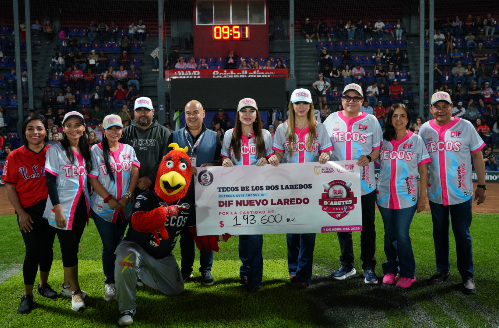 CON GRAN ÉXITO SE REALIZA EL 4.º JUEGO CON CAUSA A BENEFICIO DEL DIF NUEVO LAREDO