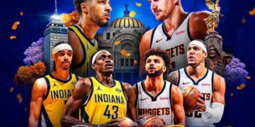 EN EL NBA MEXICO CITY GAME 2026 Nuggets y Pacers se enfrentan
